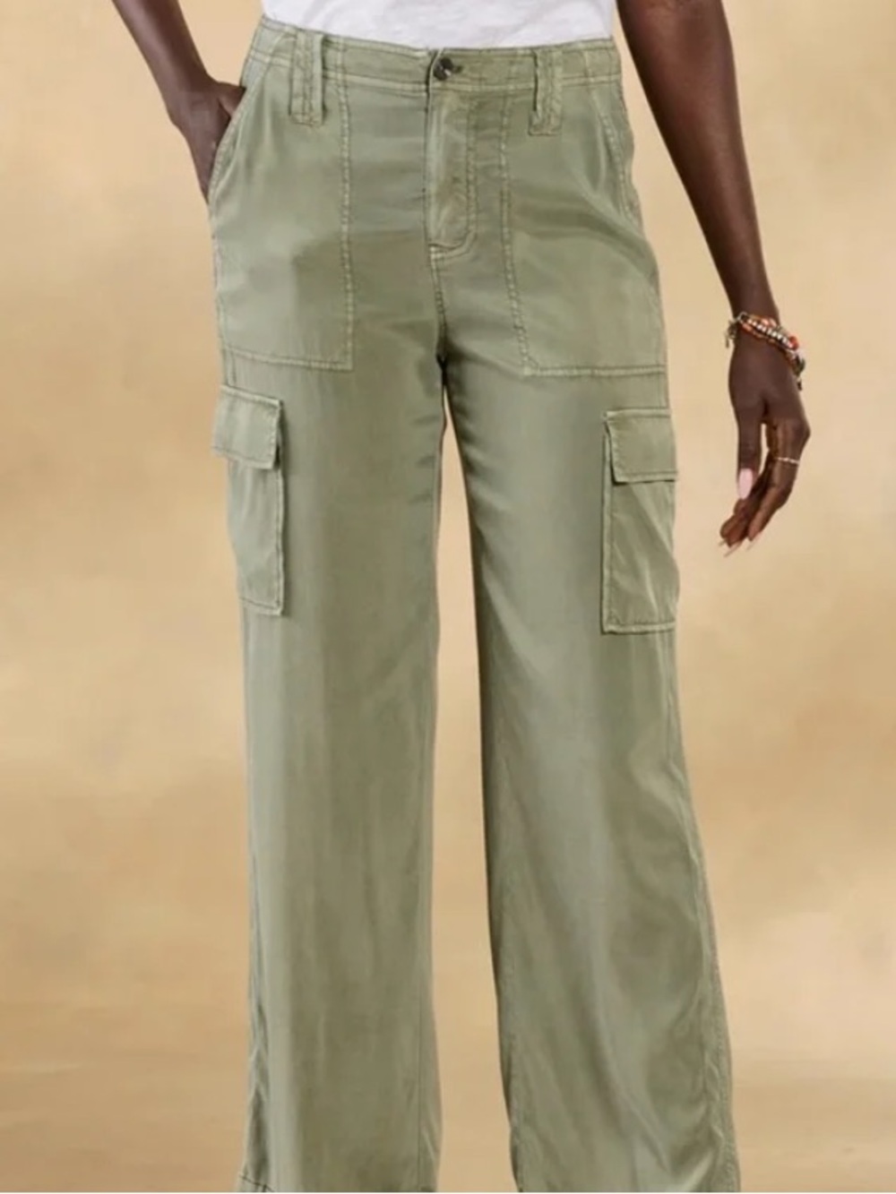 Sundance Sage Cargo Pants - Wide Leg Utility